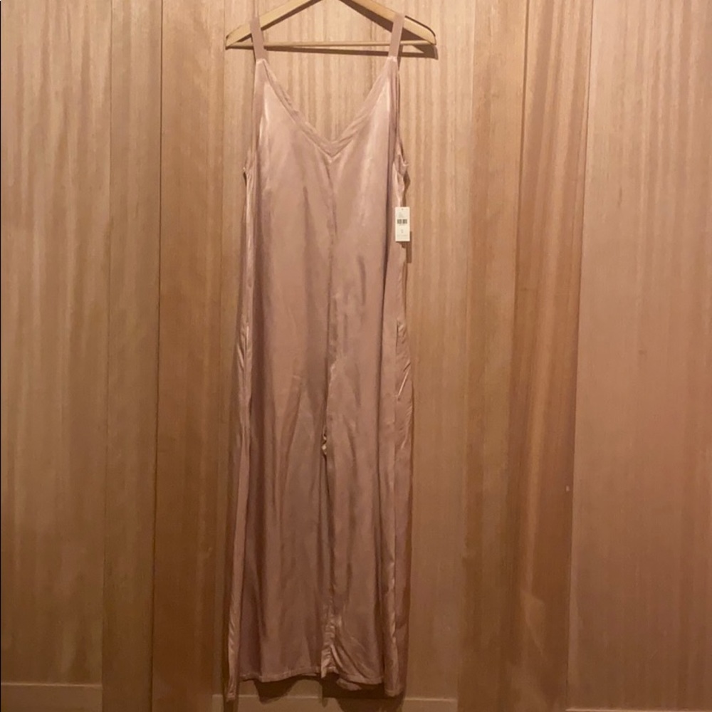 Anthropology- Rose Silk Romper